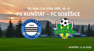 Sestřih utkání FK Kunštát - FC Soběšice