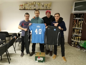 Ondra Hruška slaví 40. FK Kunštát gratuluje!