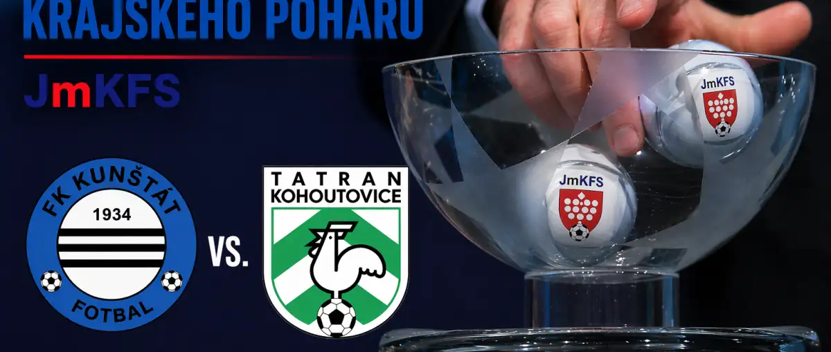Semifinále Krajského poháru je vylosováno