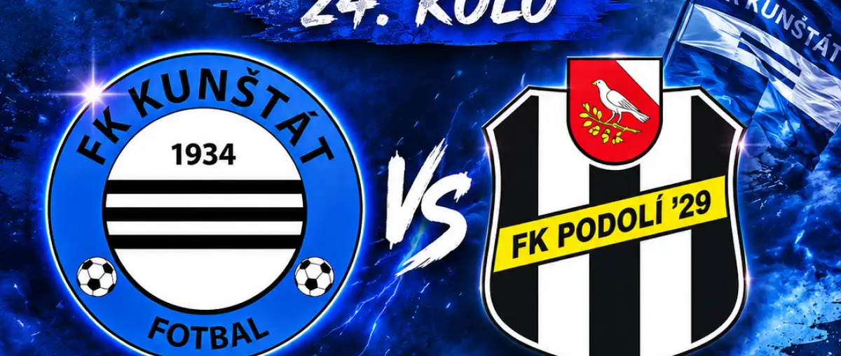Ve středu v 18:00 hraje béčko v Kunštátu