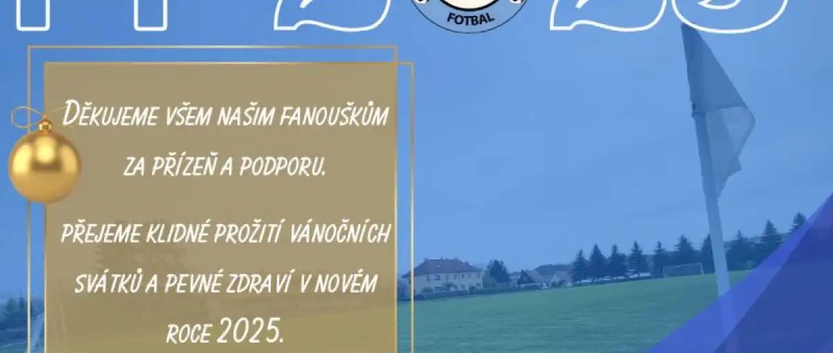FK Kunštát přeje krásné prožití vánočních svátků
