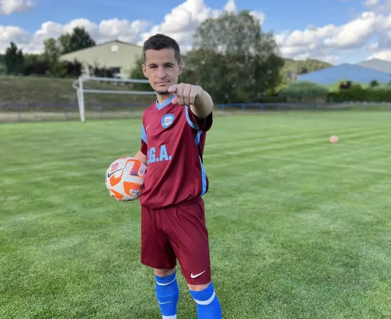 Velký návrat po 7 letech. Filip Adamec bude hájit barvy FK Kunštát. 