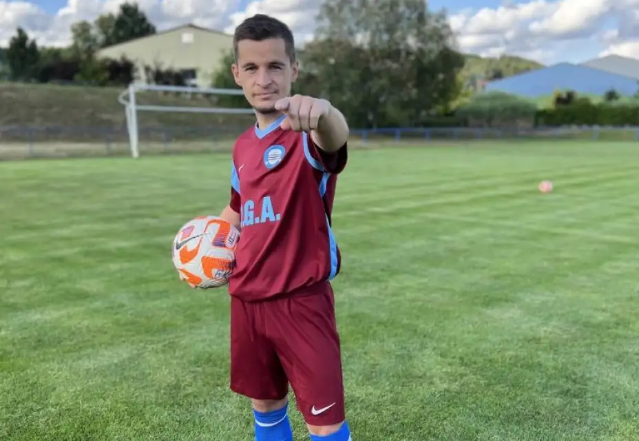 Velký návrat po 7 letech. Filip Adamec bude hájit barvy FK Kunštát. 