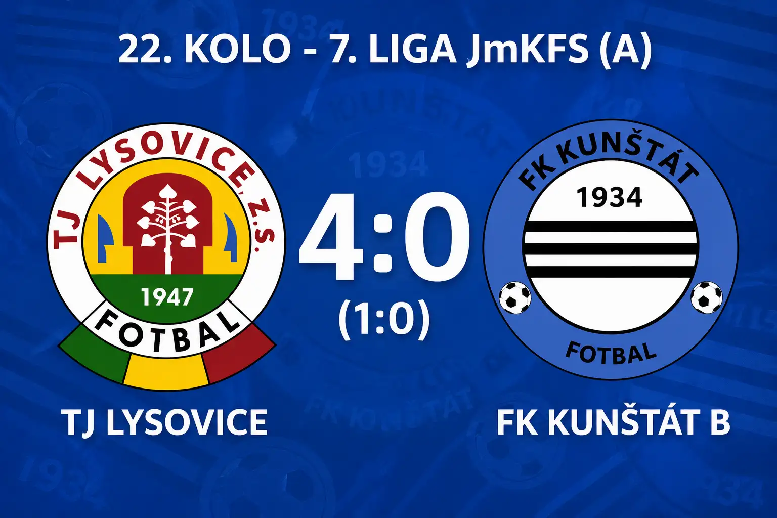 B tým v Lysovicích 4x inkasoval a odjíždí s prázdnou