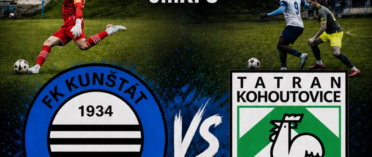 Semifinále Krajského poháru tuto středu v Kunštátu!