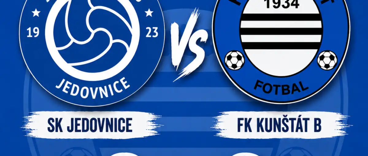 Marek Štencl se 2x trefil v Jedovnicích a B tým si pojistil 9. místo v tabulce