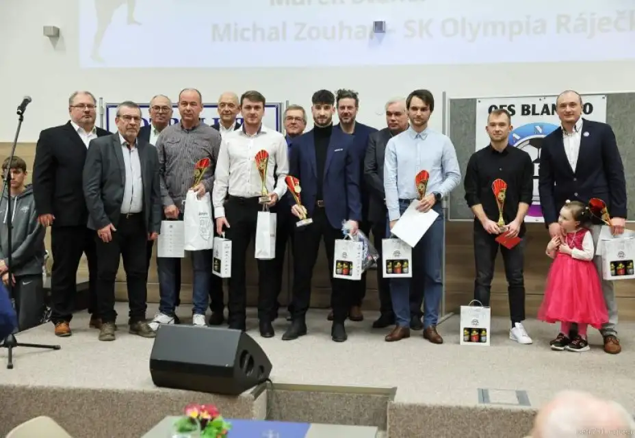 Fotbalista roku 2024 okresu Blansko - double pro FK Kunštát