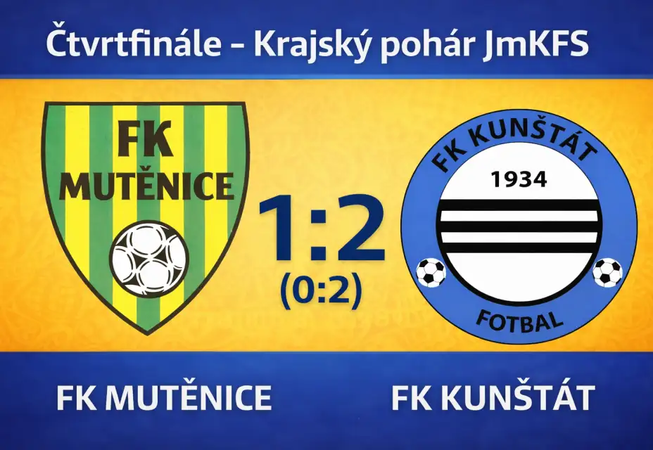 V Krajském poháru postupujeme do semifinále