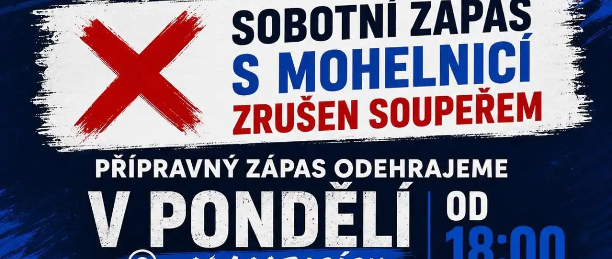 Změna v jízdním řádu áčka